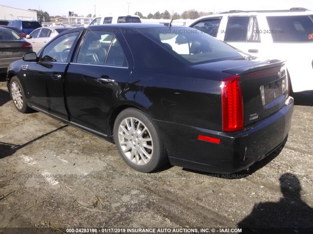 1G6DZ67A880210675 - 2008 CADILLAC STS BLACK photo 3