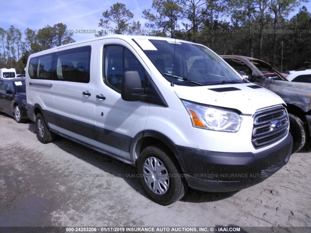 1FBZX2YMXKKA00816 - 2019 FORD TRANSIT WHITE photo 1