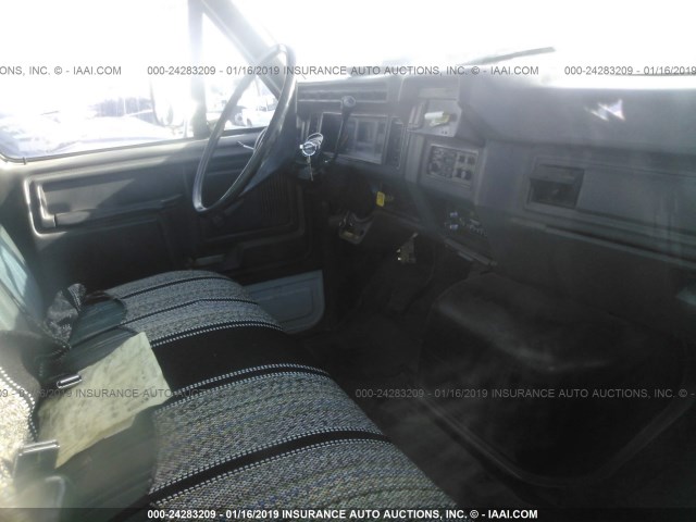 1FDNK72P6MVA02956 - 1991 FORD F700 FLPO WHITE photo 5