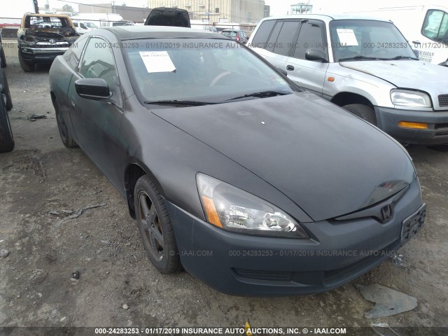 1HGCM72674A006830 - 2004 HONDA ACCORD BLACK photo 1