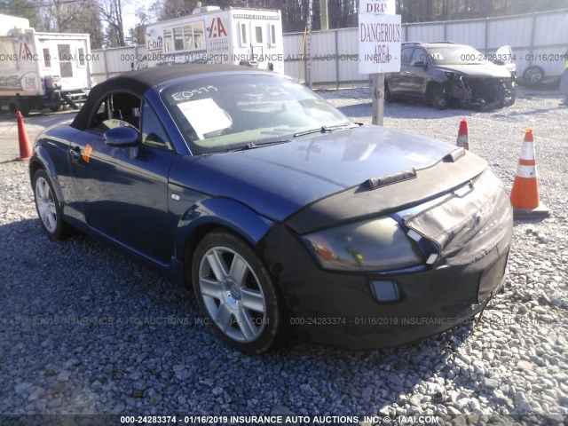 TRUTC28N241022846 - 2004 AUDI TT BLUE photo 1