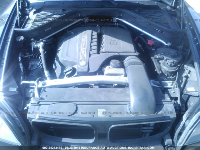 5UXZV4C52CL765977 - 2012 BMW X5 XDRIVE35I BLACK photo 10