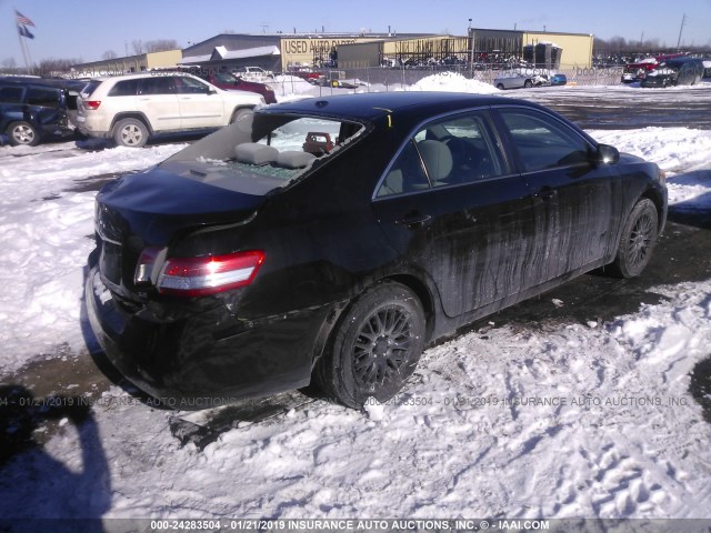 4T1BF3EK5BU229896 - 2011 TOYOTA CAMRY SE/LE/XLE 黑色 照片 4