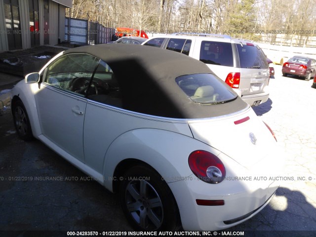 3VWRF31Y56M319361 - 2006 VOLKSWAGEN NEW BEETLE CREAM photo 3