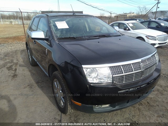 2LMDU88CX8BJ27786 - 2008 LINCOLN MKX BLACK photo 1