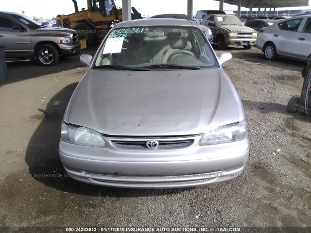 1NXBR12E7YZ404149 - 2000 TOYOTA COROLLA VE/CE/LE TAN photo 6