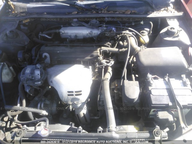 4T1BG22K6XU513783 - 1999 TOYOTA CAMRY CE/LE/XLE 红色 照片 10
