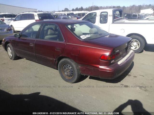 4T1BG22K6XU513783 - 1999 TOYOTA CAMRY CE/LE/XLE RED photo 3