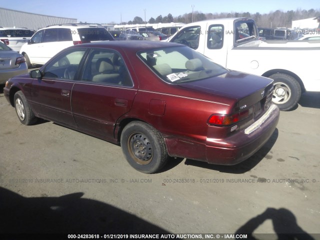 4T1BG22K6XU513783 - 1999 TOYOTA CAMRY CE/LE/XLE 红色 照片 3