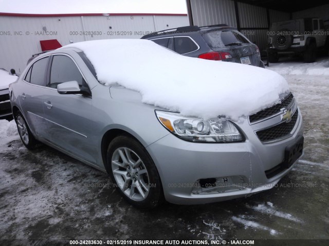 1G11C5SA0DF149244 - 2013 CHEVROLET MALIBU SILVER photo 1