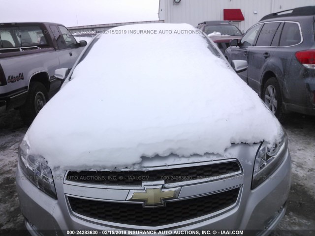 1G11C5SA0DF149244 - 2013 CHEVROLET MALIBU SILVER photo 6