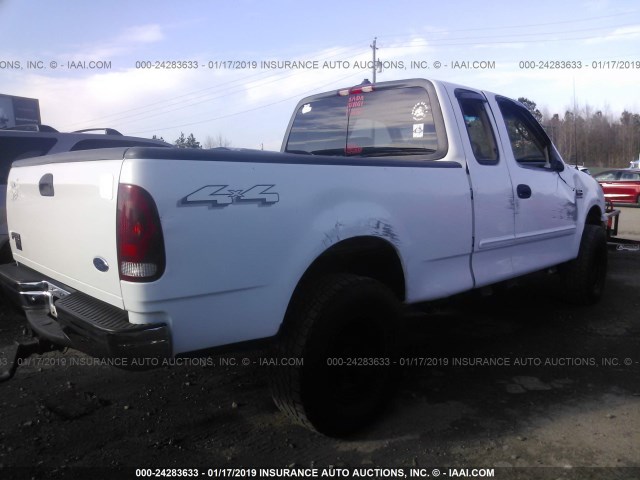 2FTRX18W54CA09700 - 2004 FORD F-150 HERITAGE CLASSIC WHITE photo 4