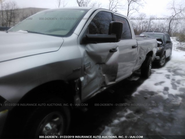 3D7TT2CT4AG119369 - 2010 DODGE RAM 2500 SILVER photo 6