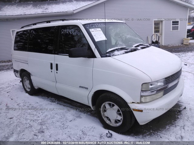 1GNDM19W6YB206627 - 2000 CHEVROLET ASTRO WHITE photo 1