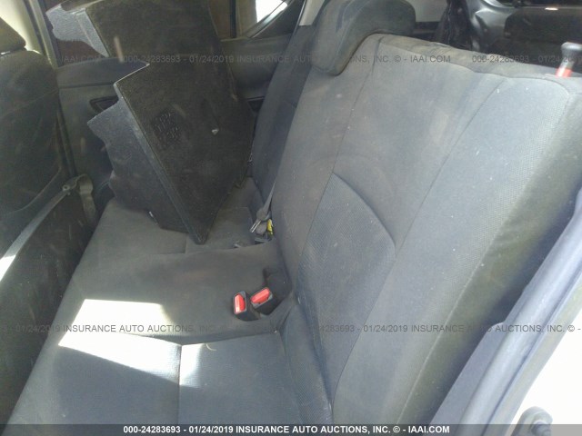 JTDKDTB32F1088400 - 2015 TOYOTA PRIUS C SILVER photo 8