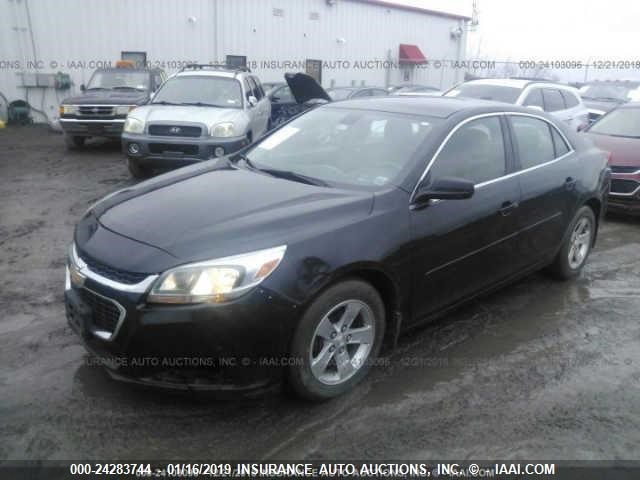 1G11B5SLXFF306494 - 2015 CHEVROLET MALIBU LS 黑色 照片 2