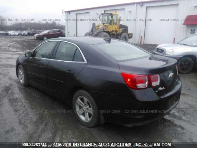 1G11B5SLXFF306494 - 2015 CHEVROLET MALIBU LS 黑色 照片 3