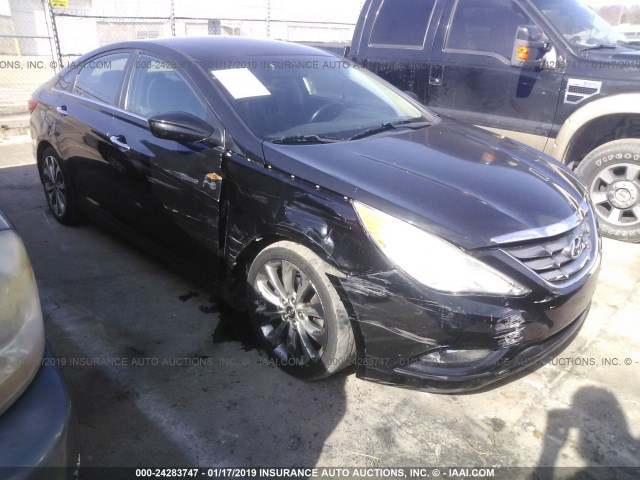 5NPEC4AC5BH243239 - 2011 HYUNDAI SONATA SE/LIMITED BLACK photo 1