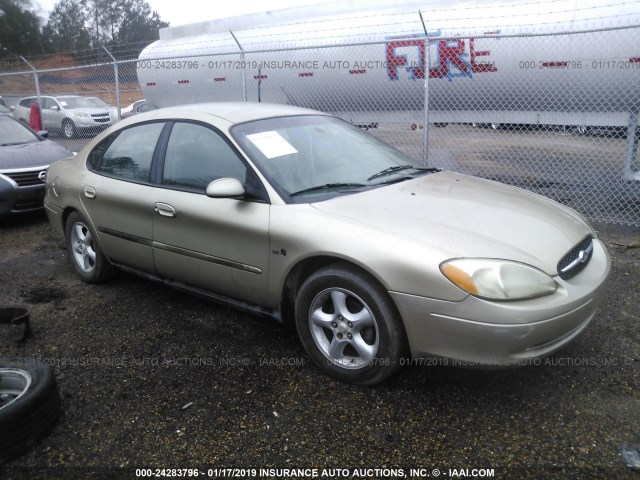 1FAFP5525YA208478 - 2000 FORD TAURUS SES GOLD photo 1