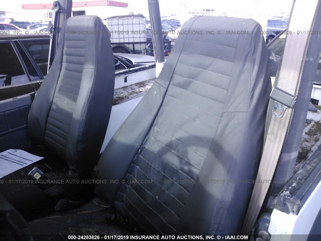 1J4FY29S4PP204315 - 1993 JEEP WRANGLER / YJ  WHITE photo 8