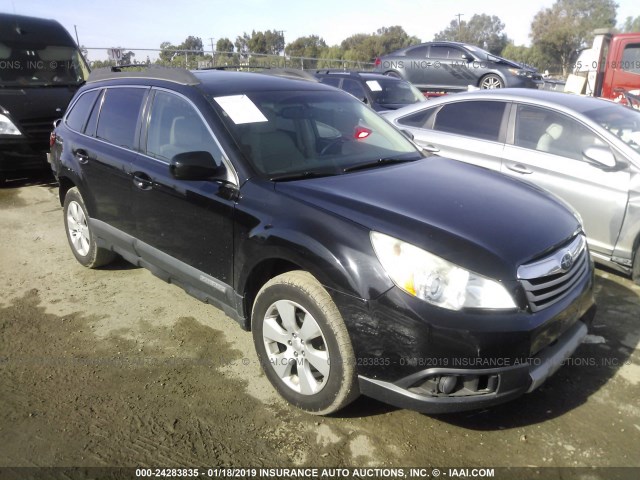 4S4BRBKC4A3331368 - 2010 SUBARU OUTBACK 2.5I LIMITED BLACK photo 1