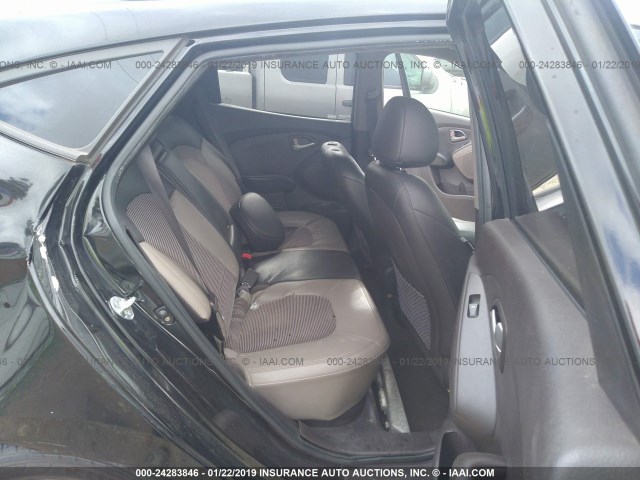 KM8JU3AC5CU339199 - 2012 HYUNDAI TUCSON GLS/LIMITED 黑色 照片 8