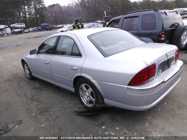 1LNHM86S9YY795458 - 2000 LINCOLN LS SILVER photo 1