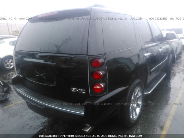 AZ367542 - 2009 GMC YUKON BLACK photo 4