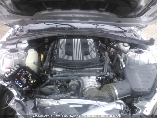 1G1FK1R61J0126069 - 2018 CHEVROLET CAMARO ZL1 银色 照片 10