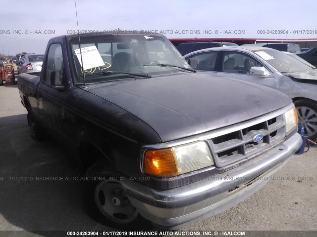 1FTCR10A3RUE52581 - 1994 FORD RANGER PURPLE photo 1