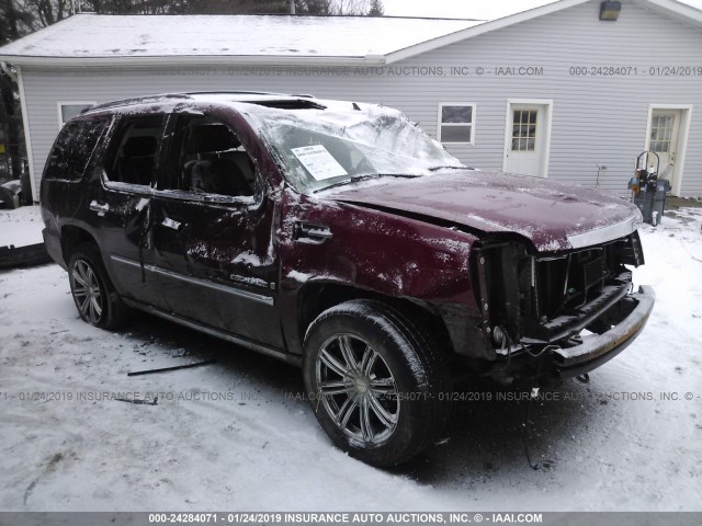 1GYFK63877R288687 - 2007 CADILLAC ESCALADE LUXURY RED photo 1