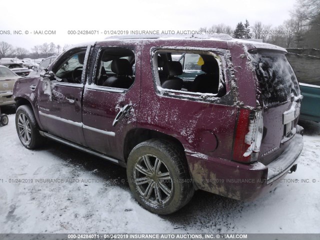 1GYFK63877R288687 - 2007 CADILLAC ESCALADE LUXURY RED photo 3