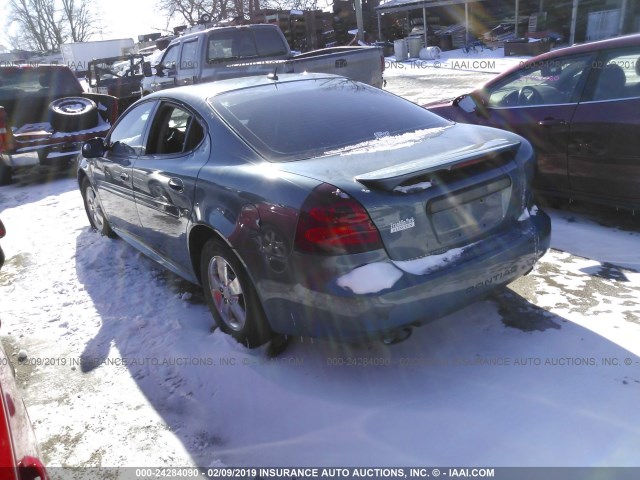 2G2WP552671119316 - 2007 PONTIAC GRAND PRIX Light Blue photo 3