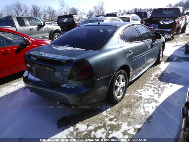 2G2WP552671119316 - 2007 PONTIAC GRAND PRIX Light Blue photo 4
