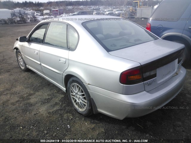 4S3BE635937205431 - 2003 SUBARU LEGACY L/L SPECIAL SILVER photo 3