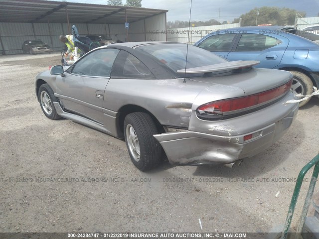 JB3AM44H3SY020961 - 1995 DODGE STEALTH SILVER photo 3