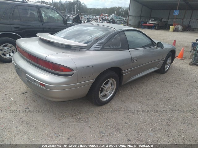 JB3AM44H3SY020961 - 1995 DODGE STEALTH SILVER photo 4