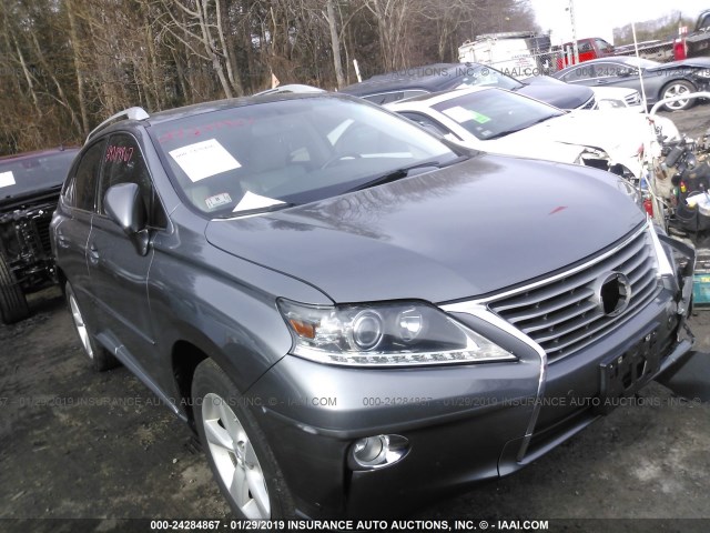 2T2BK1BA6DC185712 - 2013 LEXUS RX 350/BASE/F SPORT GRAY photo 1