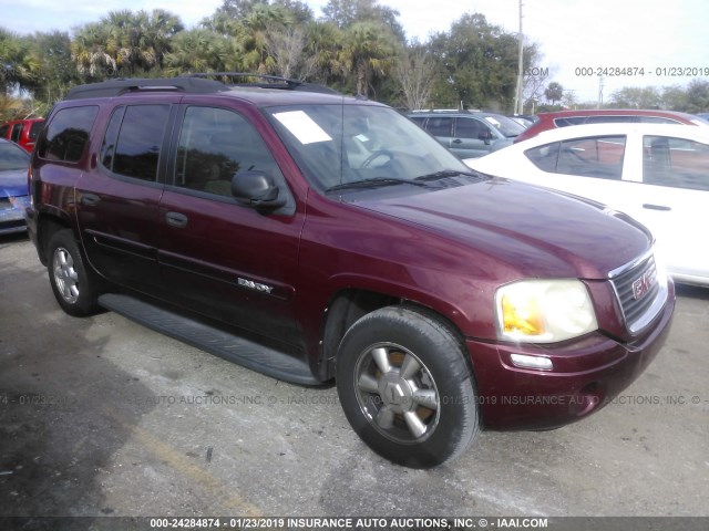 1GKET16S056127951 - 2005 GMC ENVOY XL MAROON photo 1