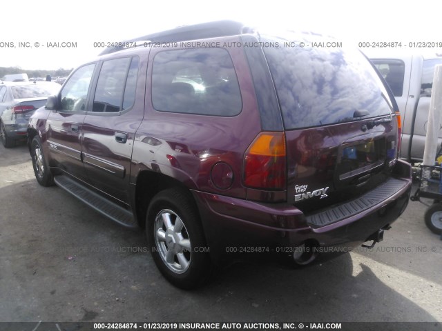 1GKET16S056127951 - 2005 GMC ENVOY XL MAROON photo 3