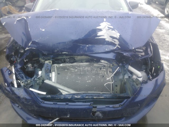 4S3GTAA65J3743672 - 2018 SUBARU IMPREZA BLUE photo 6