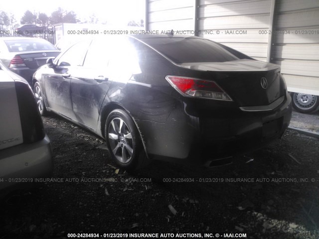 19UUA8F56DA016544 - 2013 ACURA TL TECH BLACK photo 3