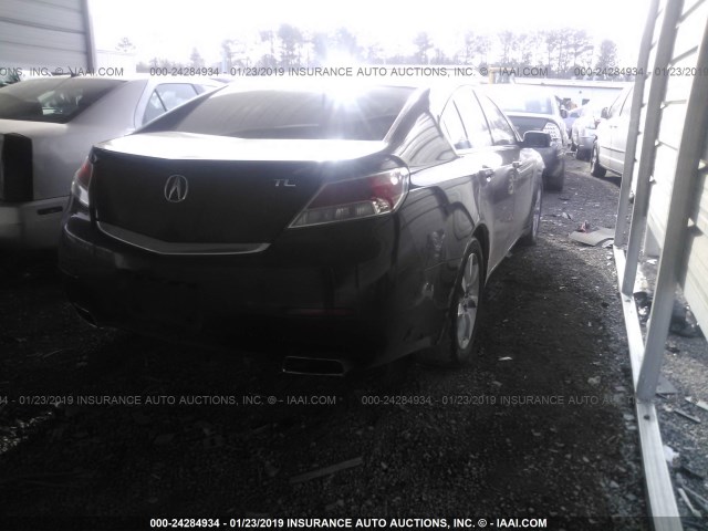 19UUA8F56DA016544 - 2013 ACURA TL TECH BLACK photo 4