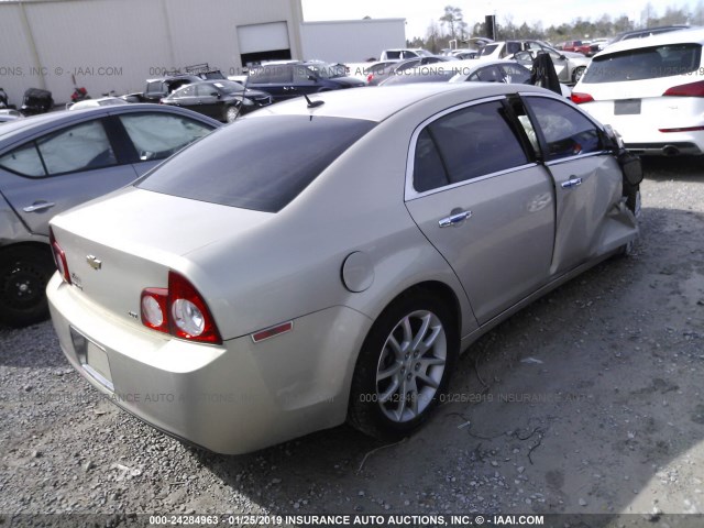 1G1ZK57B19F217856 - 2009 CHEVROLET MALIBU LTZ GOLD photo 4