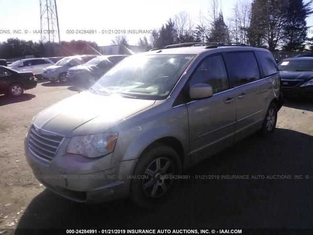2A8HR54X79R566861 - 2009 CHRYSLER TOWN & COUNTRY TOURING GRAY photo 2