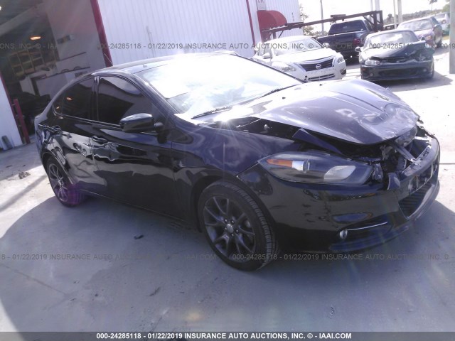 1C3CDFBB5GD504747 - 2016 DODGE DART SXT BLACK photo 1