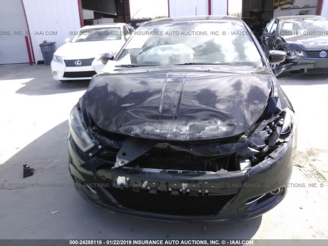 1C3CDFBB5GD504747 - 2016 DODGE DART SXT BLACK photo 6