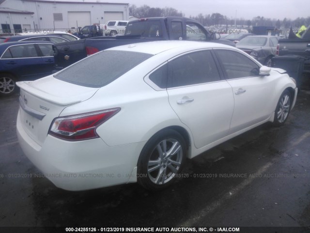 1N4BL3AP0DC100686 - 2013 NISSAN ALTIMA 3.5S/3.5SV/3.5SL WHITE photo 4