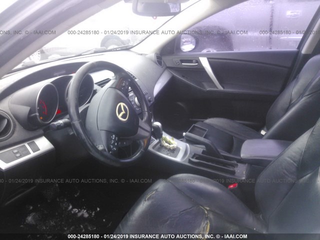 JM1BL1S53A1144281 - 2010 MAZDA 3 S SILVER photo 5