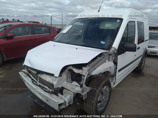 NM0LS6AN2CT079868 - 2012 FORD TRANSIT CONNECT XL WHITE photo 2